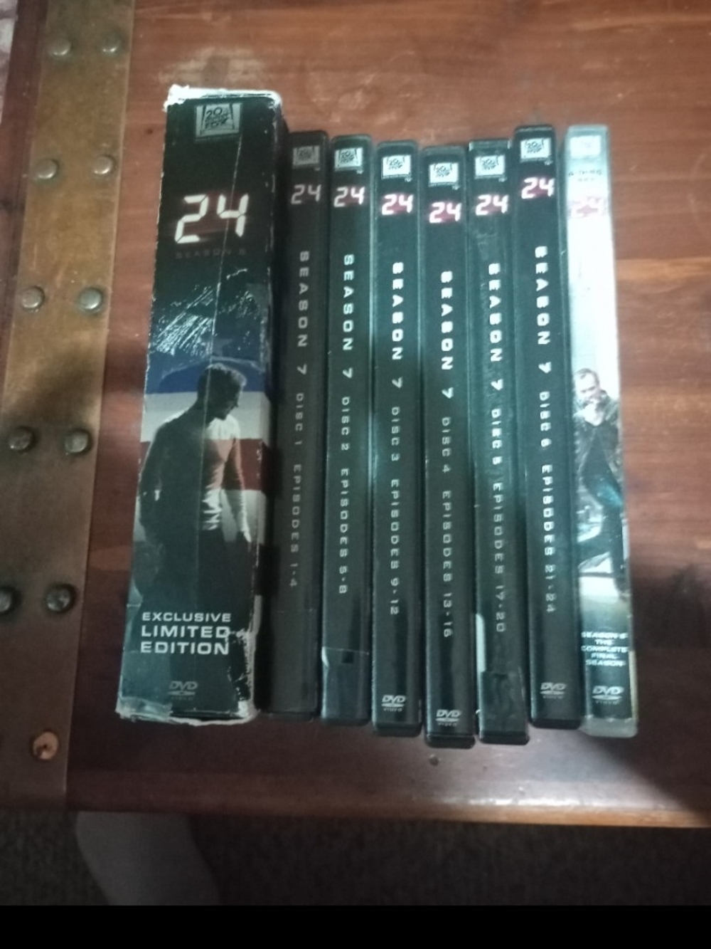 24 Season 7 DVD Set - Black - Limited Edition